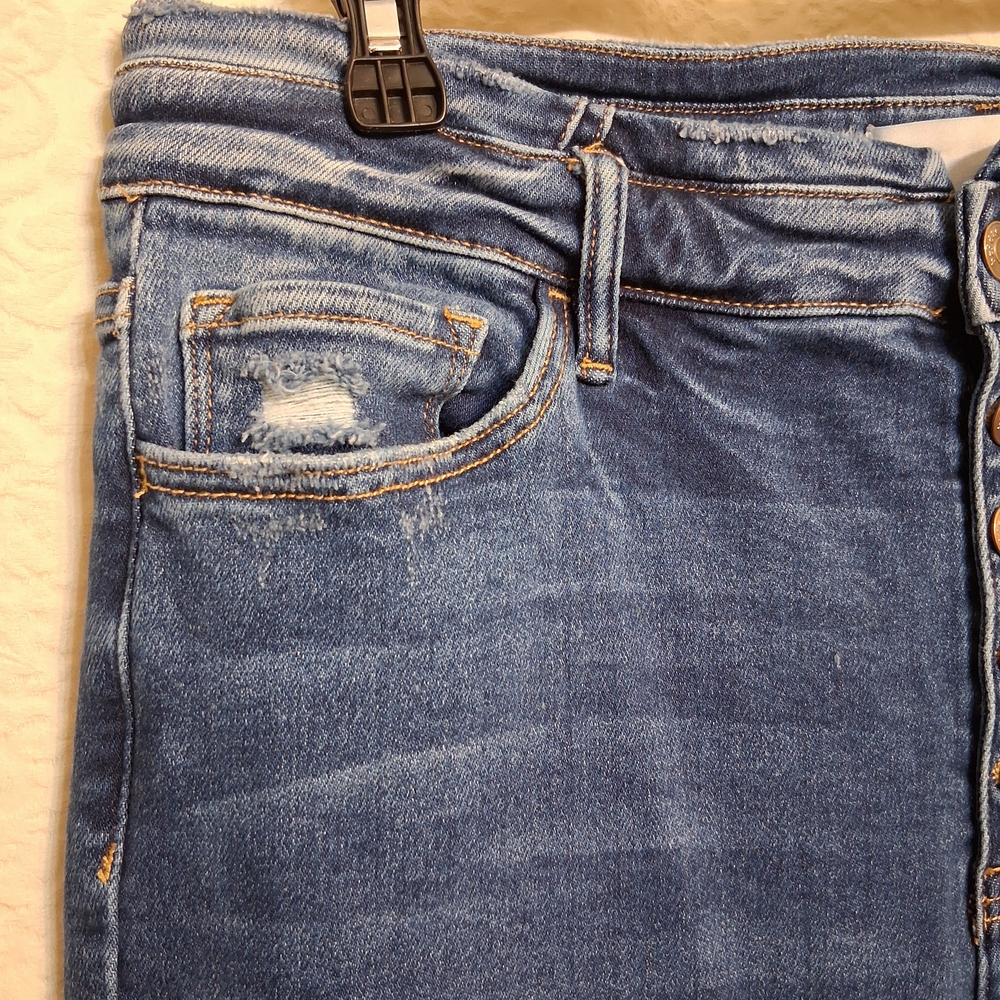 Bridge By Gly Blue Flare Jeans - Picture 4 of 7
